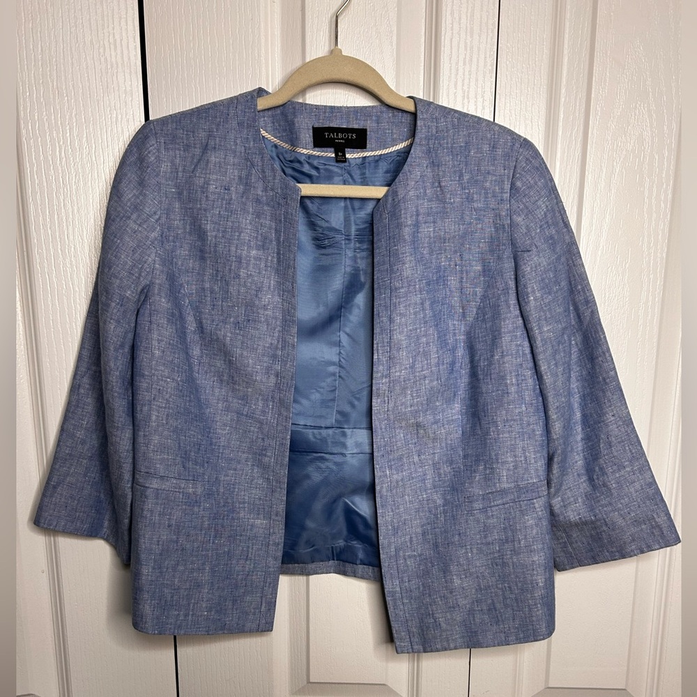 Talbots Blue Women's Blazer